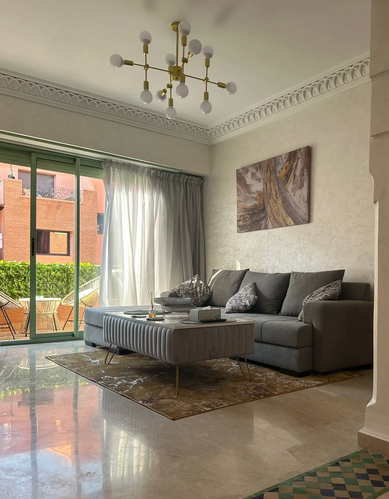 Appartement Moderne, Jardin Privatif & Piscine, Menara, Foto 11 de 15