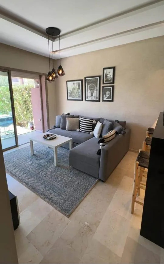 Studio Moderne, Résidence Jardin & Piscine, Menara, Photo 7 sur 10